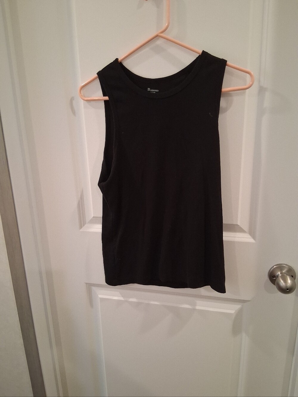 No Boundaries Black Sleeveless Tank Top - Kids Size 16/18
